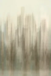 Panorama urbano abstrato