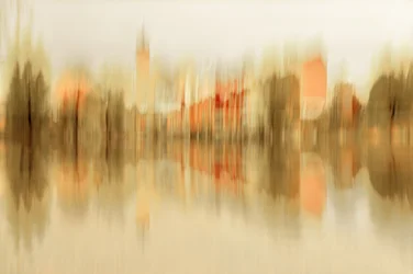 Reflexos difusos da cidade