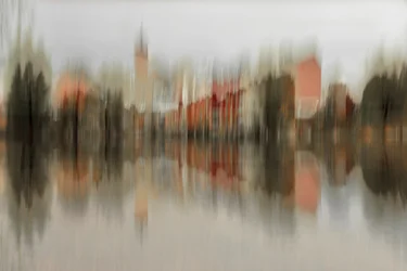 Reflexos difusos da cidade