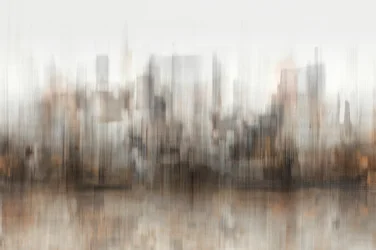 Reflexos difusos da cidade