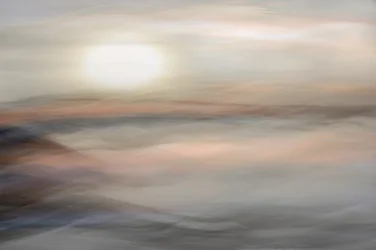 Horizonte em tons pastel de sonho
