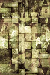 Fragmentos geométricos terrosos