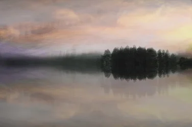 Horizonte do Lago Misty