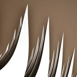 Espigões abstratos modernos