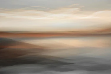 Reflexo num horizonte suave