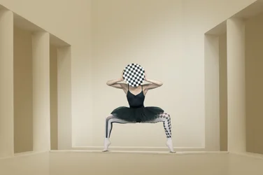 Bailarina em xadrez