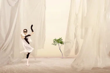 Espetáculo de dança etérea