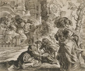 Bloco da direita do Jardim do Amor, década de 1630.