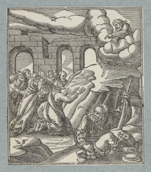 O clamor dos israelitas por socorro ouvido por Deus Pai