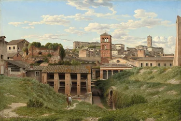 Vista da Cloaca Maxima, Roma