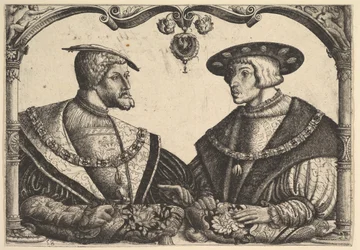 Imperadores Carlos V e Fernando I, ca. 1531.