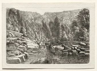 Água nas montanhas