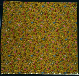 Tira de Algodão Impresso em Woodblock, 1780.