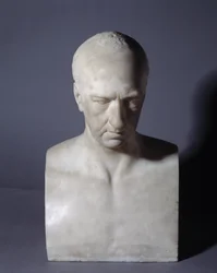 Busto retratando o pintor escocês Gavin Hamilton (1723-1798)