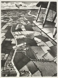 No ar, 1917