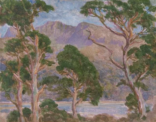 Cader Idris (óleo sobre tela)