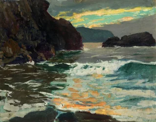 Noite, Baía de Cardigan