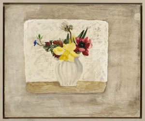Flores da Primavera em um frasco branco, c.1928