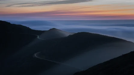 Estrada da Montanha do Crepúsculo