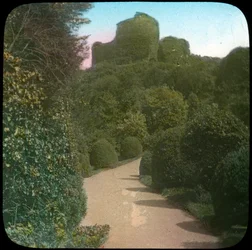 Castelo de Launceston, Cornualha, final do século XIX ou início do século XX.