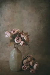 Natureza-morta floral suave