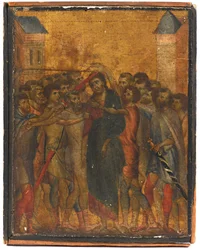 Cimabue, Cristo moqué