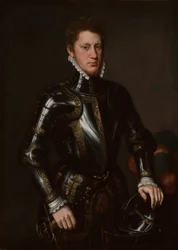 Retrato de um homem de armadura