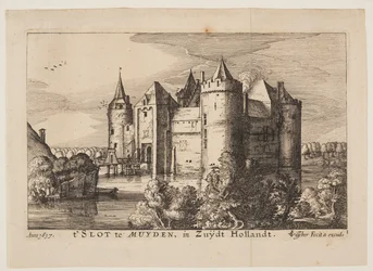 O Castelo de Muiden (ao contrário), de Quatro castelos na Holanda e Utrecht