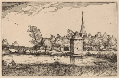 Lagoa e uma vila