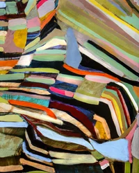 Camadas abstratas vibrantes
