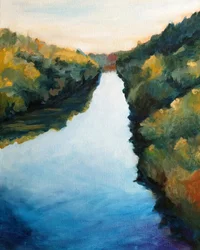 Rio Sereno de Outono