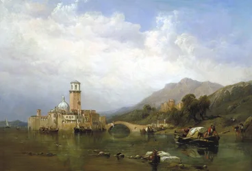"In the Gulf of Venice", 1848.                                           
