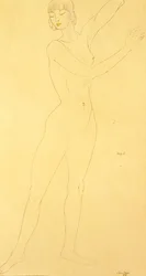 Bessy H (tinta e aguarela sobre papel)
