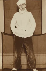 Autorretrato com chapéu de marinheiro