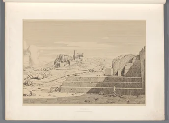 Gezicht op Athene
Atenas (título sobre o objecto)
Vistas dos locais mais famosos da Grécia antiga (...) (título da série)
