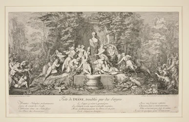 Feste de DIANE, perturbado por Satyrs