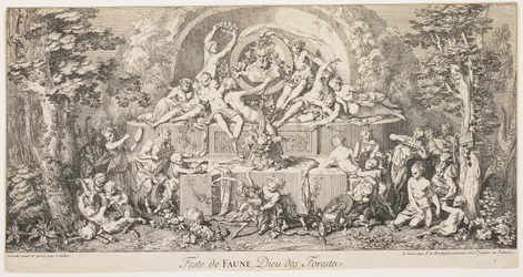 Festival de Fawn, Deus das Florestas, c. 1740