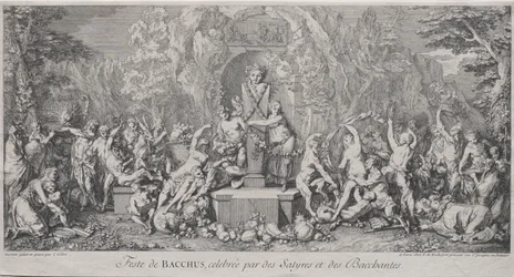 Os quatro festivais: Festival de Baco.