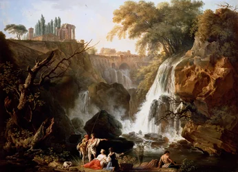 A cascata no Tivoli