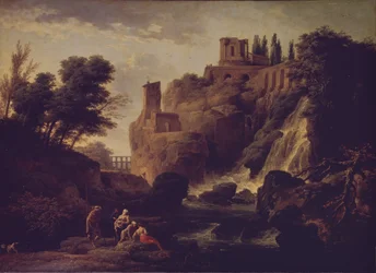 Cachoeira em Tivoli, 1747