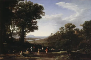 Aldeões a dançar, finais da década de 1630 (óleo sobre tela)
