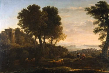 Paisagem com Mercúrio e Battus