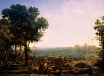 Batalha na ponte, Batalha entre os imperadores Maxêncio e Constantino, 1655.