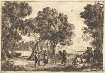 Dança sob as árvores