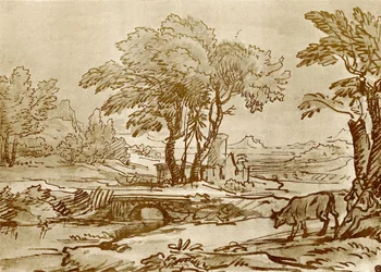 Paisagem com ponte