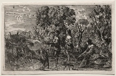 A travessia do vau, 1634.