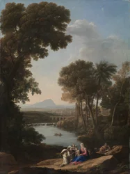 Descanso durante a fuga para o Egito, início da década de 1640
