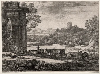 O rebanho que retorna no clima de tempestade, 1651.