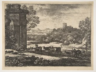 O rebanho que retorna em caso de tempestade, ca. 1650-51.