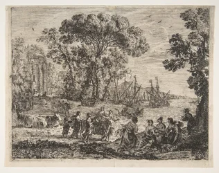 A violação de Europa, 1634.